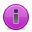 Get Info Purple Button icon